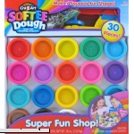 Cra-Z-Art Super Rainbow Softee Dough Color Pack Set 30-Piece  B00H2SXCR6
